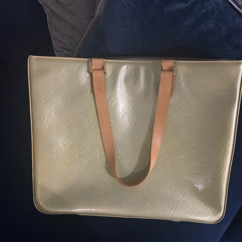 Louis Vuitton Monogram Vernis Columbus Tote
